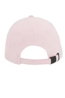 Бейзболна шапка SUEDE CAP Calvin Klein пудренорозов
